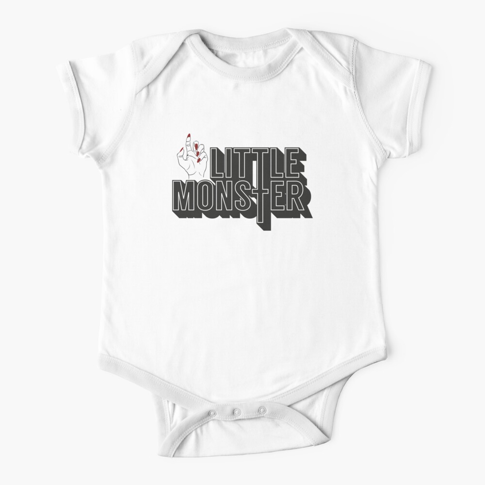 Little Monster Paws Up Baby One-Piece