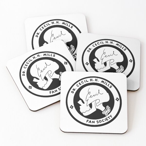 Item preview, dr cecil h. h. mills fan society badge - game grumps designed and sold by cameronbaba.
