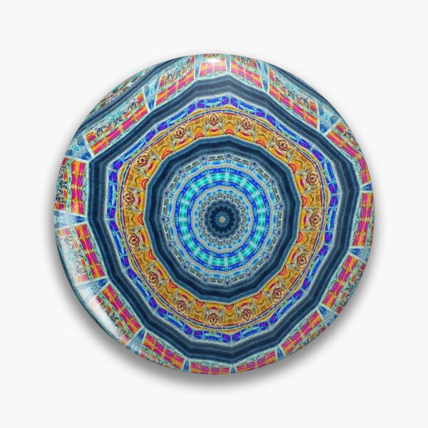 Item preview, Red and Blue Teardrop Pattern designed and sold by Geoffrey Higges.
