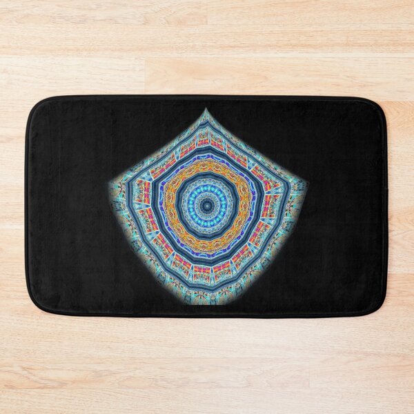 Item preview, Red and Blue Teardrop Pattern designed and sold by Geoffrey Higges.