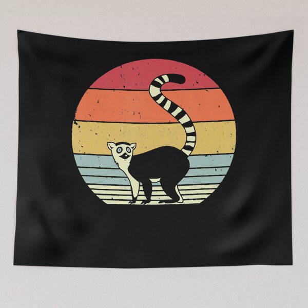 Item preview, Lemur Retro Style designed and sold by FelixSchulze.