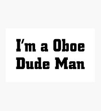 Oboe Photographic Print