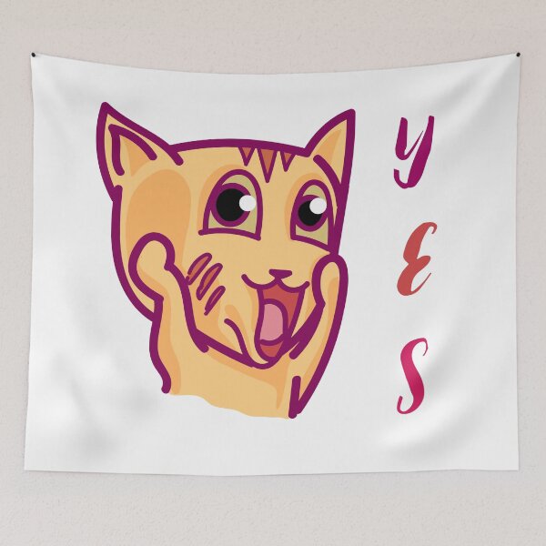 Item preview, Ginger cat exclaiming. designed and sold by hadkhanong.