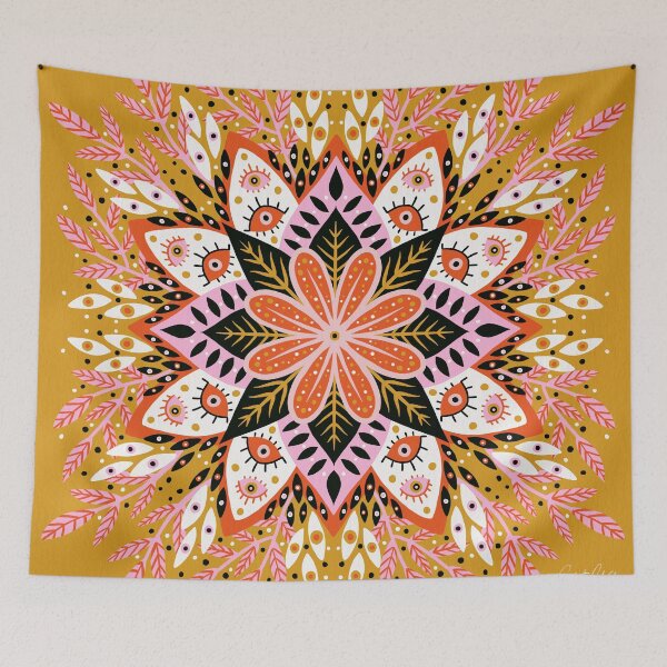 Item preview, Pepper Mandala – Marigold Palette designed and sold by Cat Coquillette.