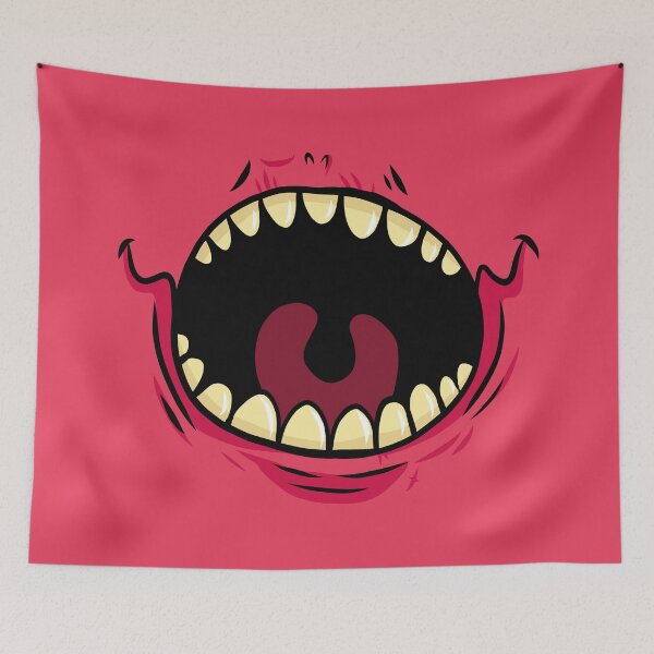 Item preview, Cartoon monster face designed and sold by ismagarri.