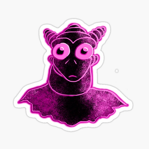 Pink Humanoid Sticker