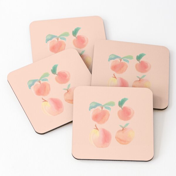 Item preview, watercolor peaches designed and sold by Taylor Eastwood.
