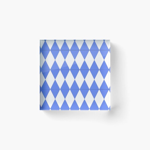 Item preview, Blue diamond pattern designed and sold by morganmaterni.
