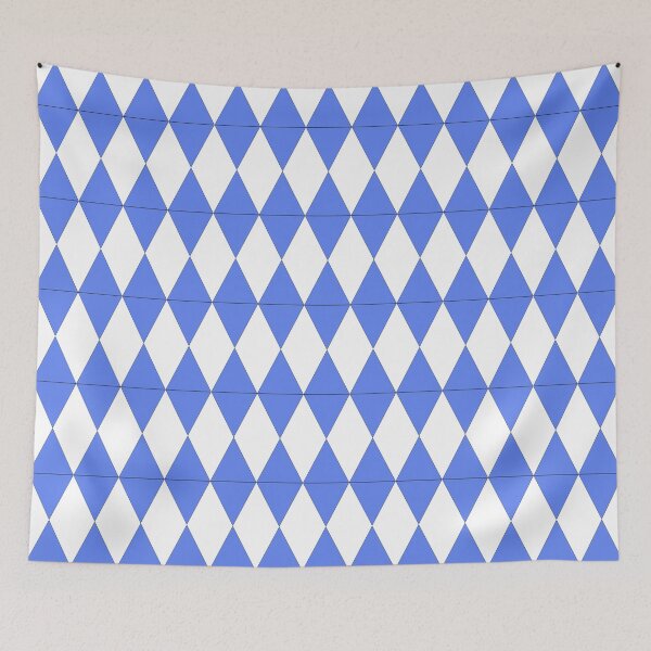 Item preview, Blue diamond pattern designed and sold by morganmaterni.