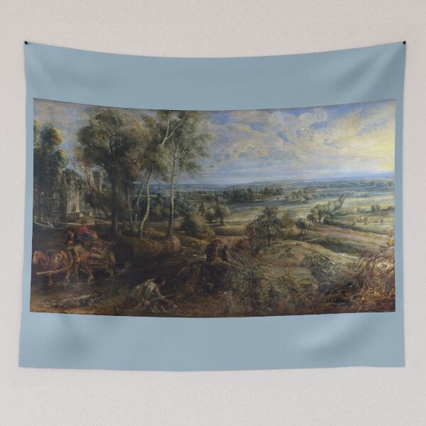Item preview, A View of Het Steen in the Early Morning by Peter Paul Rubens  designed and sold by Amanda1775.