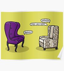 Consulting Armchair and Army Upholstery Poster
