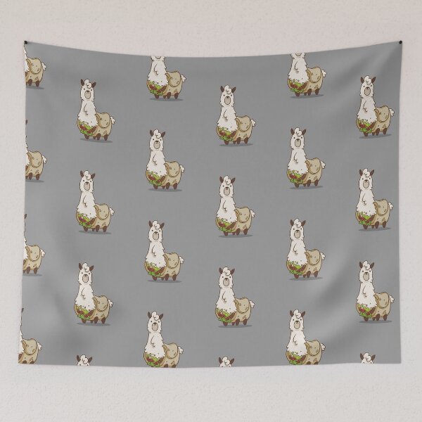 Item preview, Alpaca Burrito cute cartoon designed and sold by MindChirp.