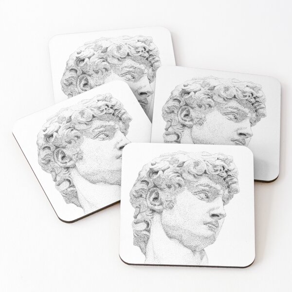 Item preview, Face of Michelangelo's David sculpture designed and sold by EMEA.