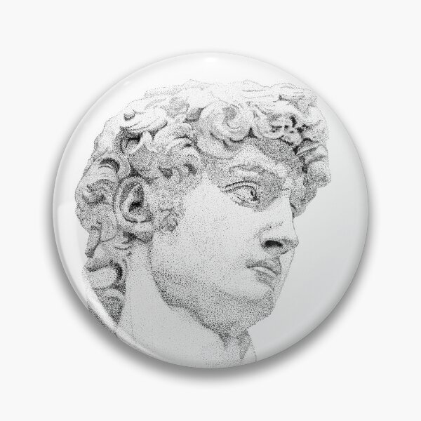 Item preview, Face of Michelangelo's David sculpture designed and sold by EMEA.