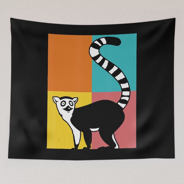 Item preview, Pop Art Lemur designed and sold by FelixSchulze.