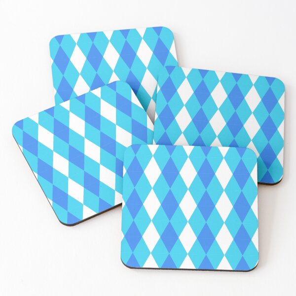 Item preview, Blue diamond pattern designed and sold by morganmaterni.