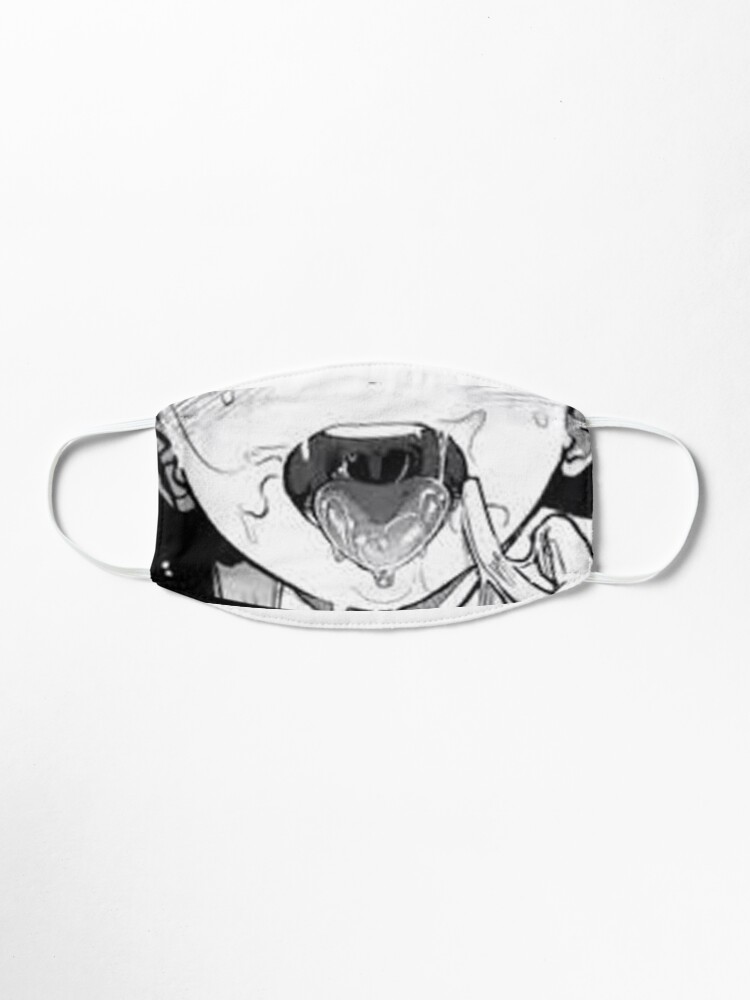 Alternate view of Ahegao hentai anime girl face Mask