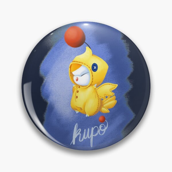 Item preview, Say Kupo! A cute moogle dressed as a chocobo from Final Fantasy 14 designed and sold by SamInJapan.