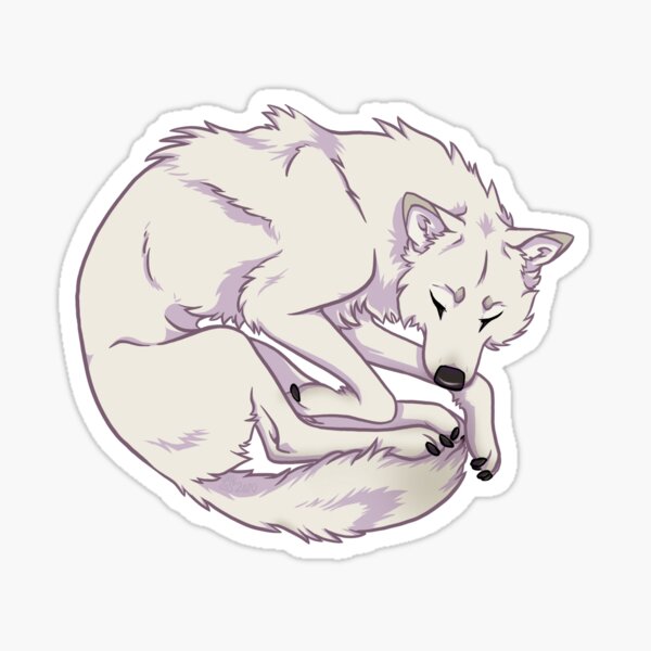 Item preview, Snooze Wolf designed and sold by Copperbora.