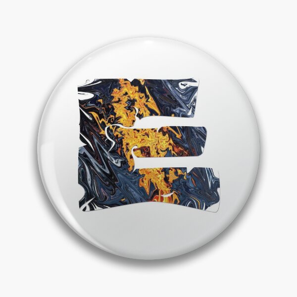Item preview, E - FONT - FIRE BLUE  designed and sold by GINTART.