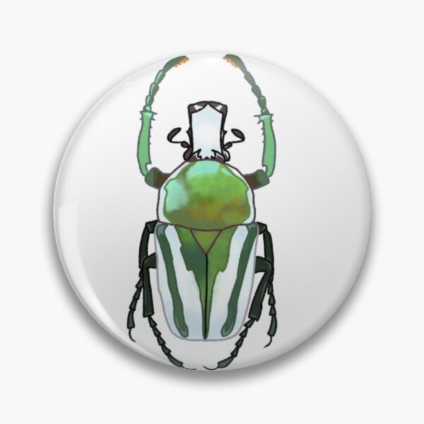 Item preview, Splendens green scarab beetle designed and sold by Oleander Schweiger.