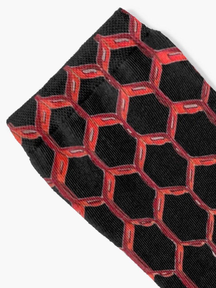 Alternate view of Copy of It's a Hex Thing Socks