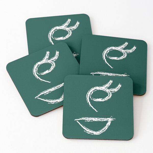 Item preview, Emerald Green Abstract line art 22 designed and sold by MinimalStudio.