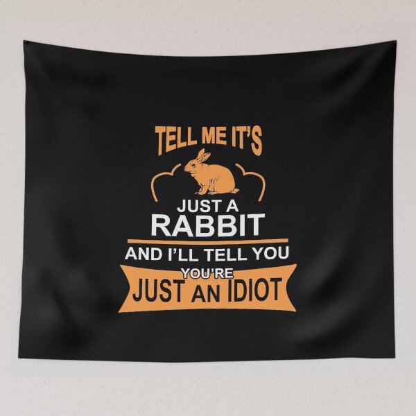 Item preview, Tell me its bunny pet rabbit cute gift designed and sold by redshirtz.