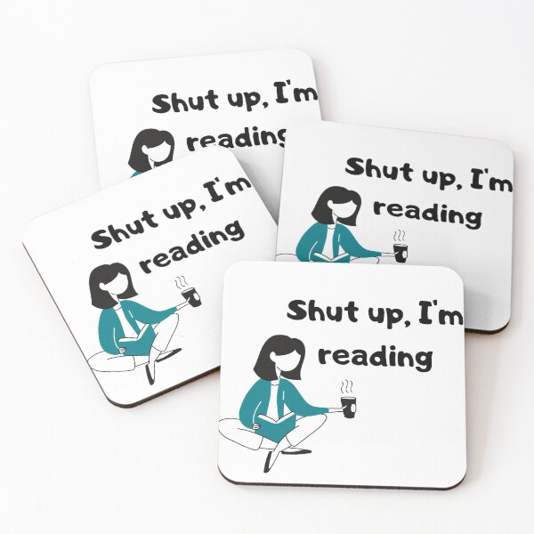 Item preview, Shut up, I'm Reading designed and sold by Fifth-Marauder.
