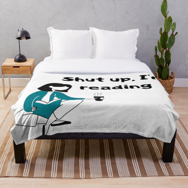 Item preview, Shut up, I'm Reading designed and sold by Fifth-Marauder.