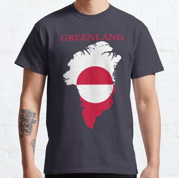 specifikation udredning farligt Greenland Map Flag" Kids T-Shirt for Sale by MKCoolDesigns MK | Redbubble
