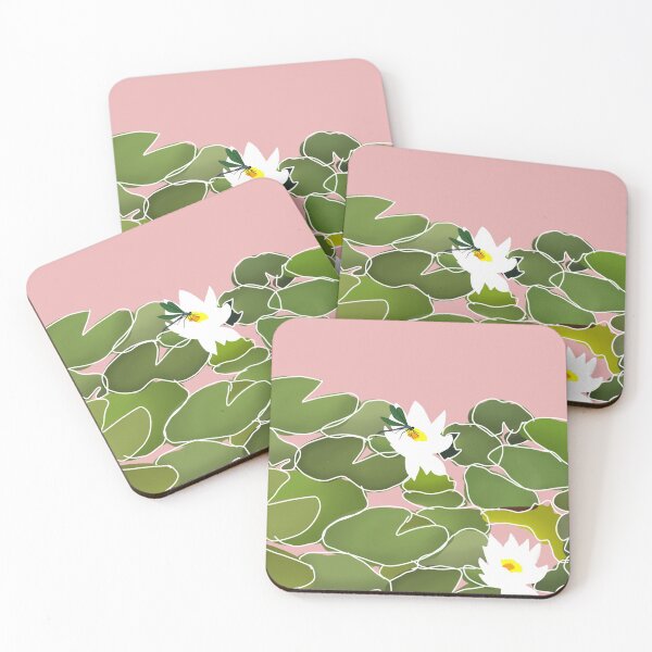 Item preview, The Dragonfly and Lily Pads designed and sold by nomnomjawmar.