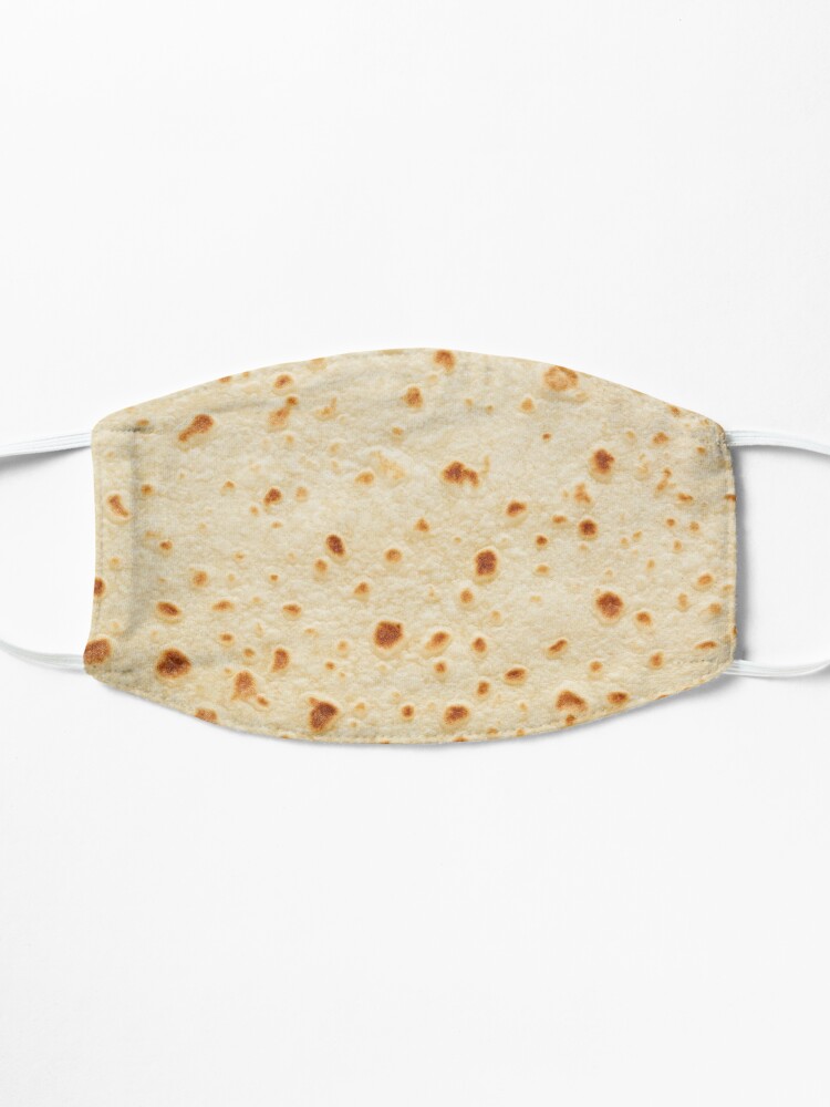Thumbnail 3 of 5, Mask, Burrito Flour Tortilla Design designed and sold by ShirtPro.