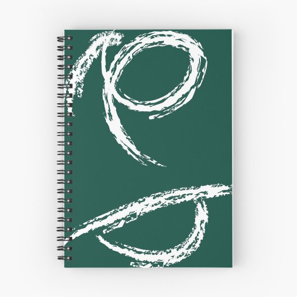 Item preview, Emerald Green Abstract line art 21 designed and sold by MinimalStudio.