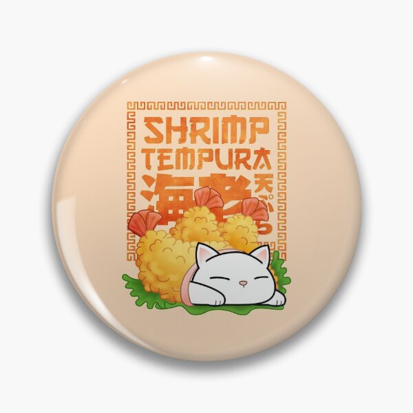 Item preview, Chubby Cat Shrimp Tempura Cat designed and sold by Takeda-art.