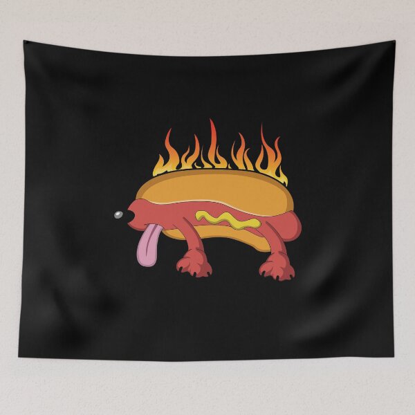 Item preview, Hot Dog Bun Dog Hot Mustard Gift designed and sold by redshirtz.