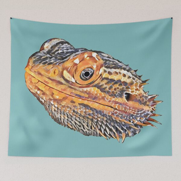 Item preview, Bearded Dragon "Cool" designed and sold by tokagedesigns.