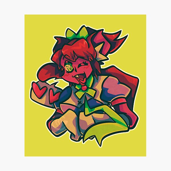 this catgirl almost crashed my computer Photographic Print