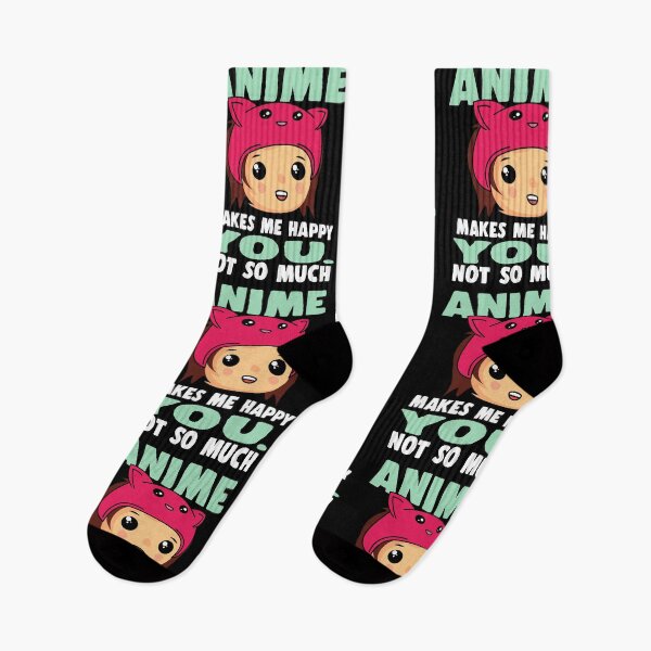 Artikelvorschau, Anime makes me happy Japan Manga zeichnen Geschenk entworfen und verkauft von redshirtz.