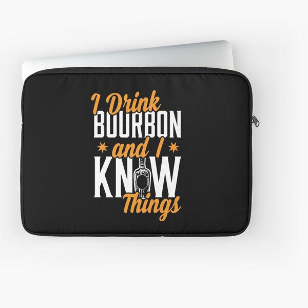 Item preview, I Drink Bourbon And I Know Things Funny Bourbon Gift Cocktail Lovers designed and sold by Rock Paper T-Shirts.