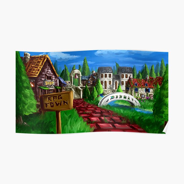 Final Quest Posters Redbubble - houses for dq roblox