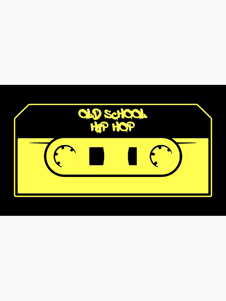 "Old School Hip Hop" Sticker by blazikin Redbubble