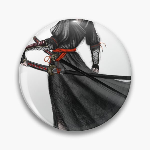 Artikelvorschau, Japanisches Samurai-Mädchen - Illustration entworfen und verkauft von gundoarte.