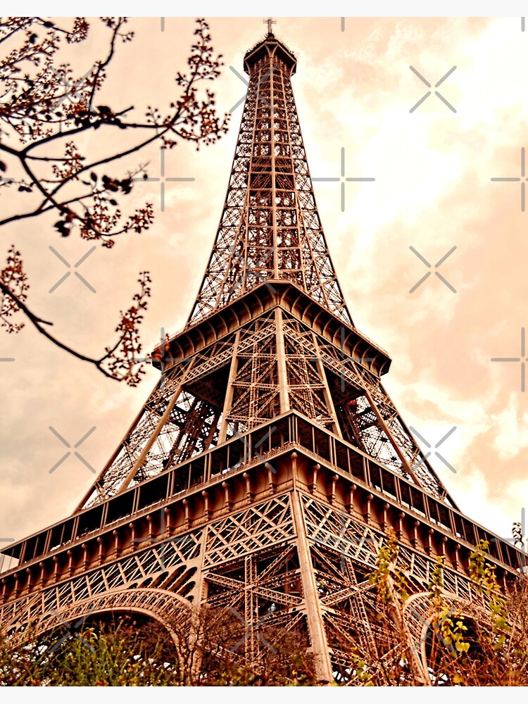 Eiffel Tower Photo Print, Tour Eiffel at Sunset, Paris France, Wonders of  the World, Vacation Scenic Art, High Quality Wall Decor 