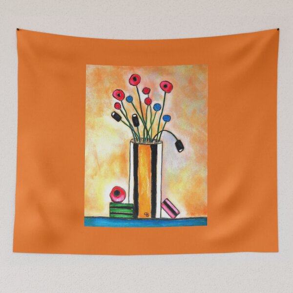 Item preview, Liquorice Allsort Flowers. Quirky art. designed and sold by Bagsyrose.