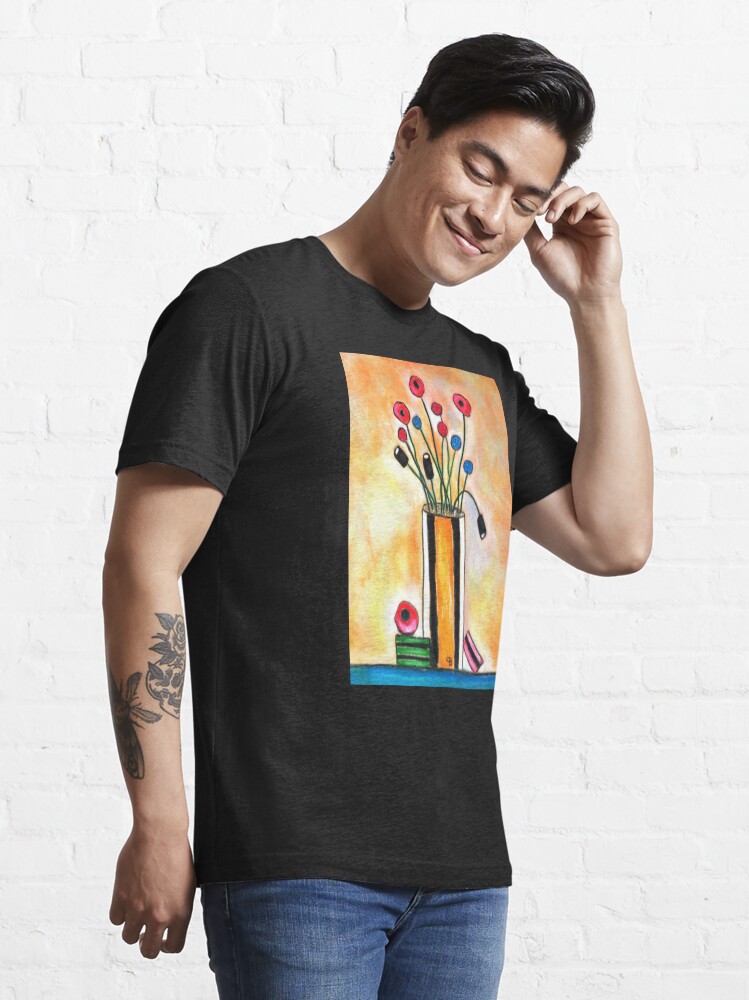 "Liquorice Allsort Flowers. Quirky art." Tshirt for Sale by Bagsyrose