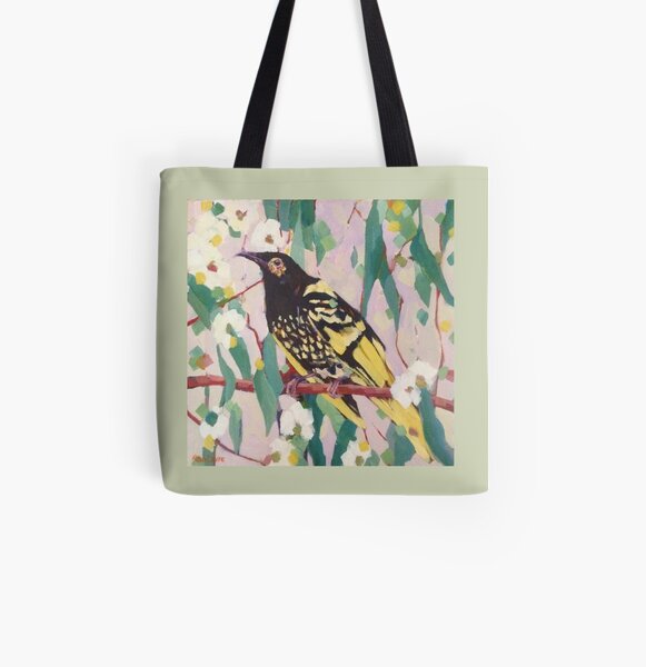 Regent Honeyeater All Over Print Tote Bag