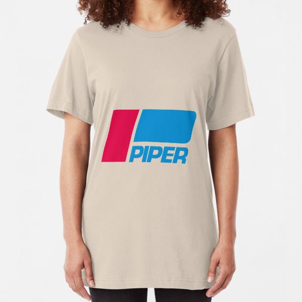 PIPER AIRCRAFT _ RETRO Slim Fit T-Shirt