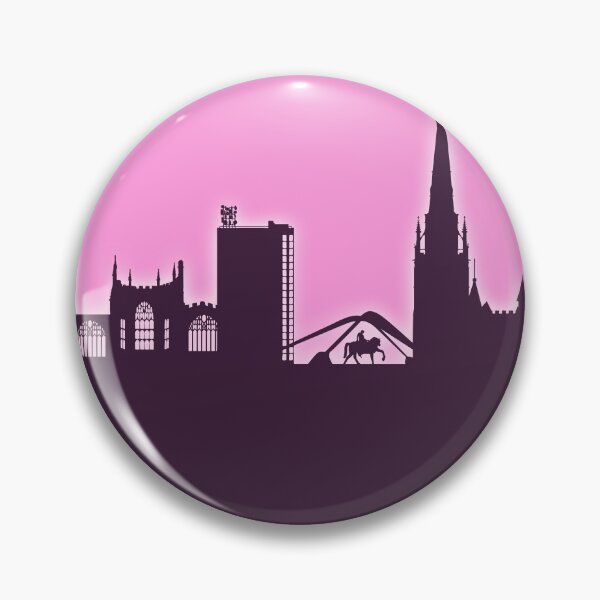 Item preview, Coventry England Skyline designed and sold by ArtPrints.