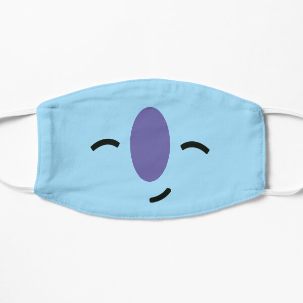 Download Bts Bt21 Koya Pattern Face Mask By Aymennouioua Redbubble PSD Mockup Templates